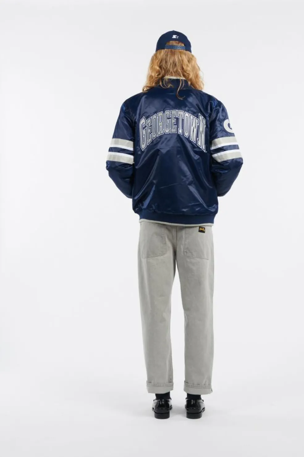 THE SCOUT VARSITY SATI - Bomber | Bleu