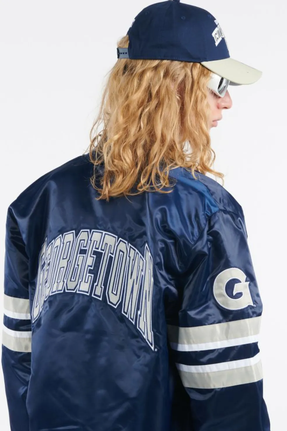 THE SCOUT VARSITY SATI - Bomber | Bleu