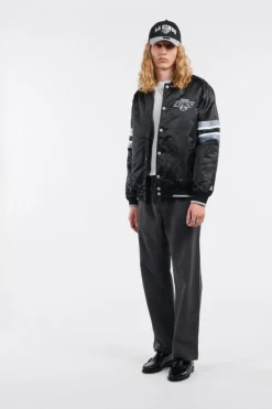 THE SCOUT VARSITY SATI - Bomber | Noir