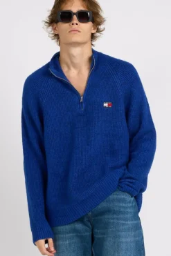 TJM REG 1/4 ZIP - Pull | Bleu