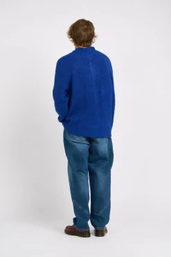 TJM REG 1/4 ZIP - Pull | Bleu