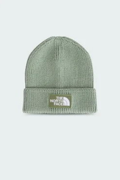 TNF LOGO BOX CUFFED BEANIE - Bonnet | Vert