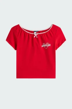 TOMMY GIRL BABY TEE - T-shirt | Rouge