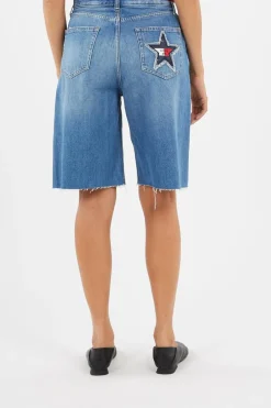 TOMMY GIRL DENIM SHO - Short | Bleu