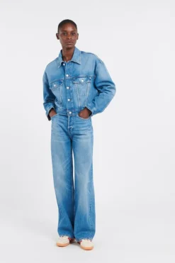 TOMMY GIRL OVSZ CRP - Veste | Bleu