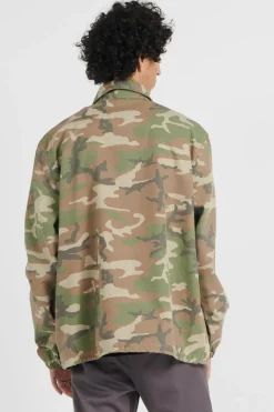 TORREY CANVAS COACH JACKET - Veste | Kaki