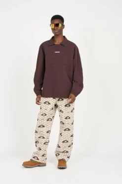 TRAIN TOP - Sweatshirt | Marron