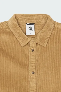 TREE ICON CORD - Chemise | Kaki