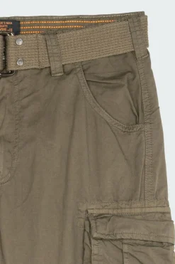 Treillis - Pantalon treillis ceinturé | Vert