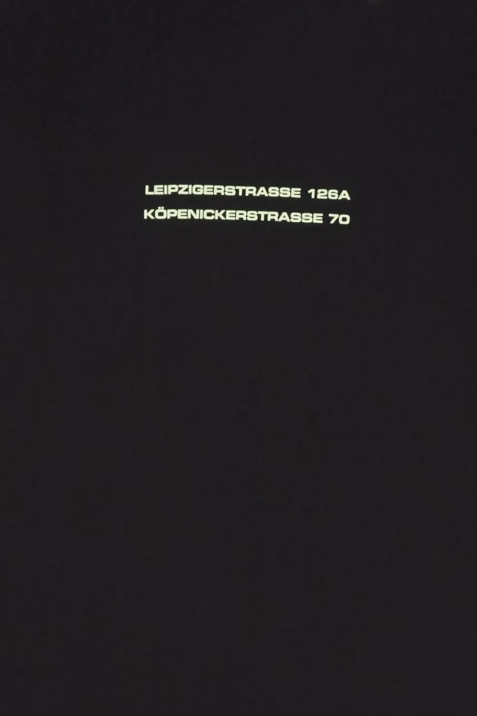 TRESOR TRUE SPIRIT - T-shirt | Noir