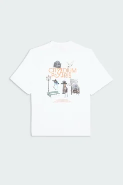 T-SHIRT CITADIUM PARIS - T-shirt | Blanc