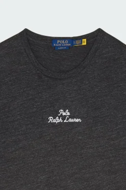 T-shirt coupe classique à logo en jersey - T-shirt | Noir