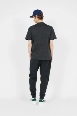 T-shirt coupe classique à logo en jersey - T-shirt | Noir