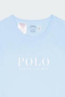 T-shirt de nuit logo en jersey de coton - T-shirt | Bleu