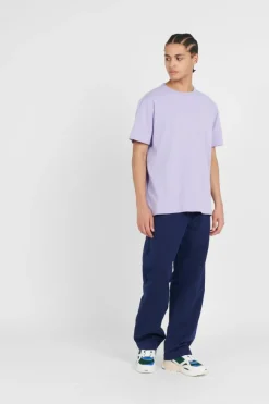 T-shirt en jersey à col rond - T-shirt | Violet