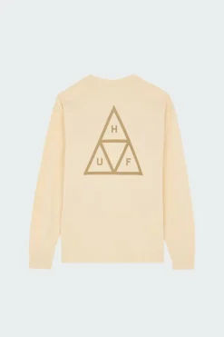 T-SHIRT HUF SET TT LS - T-shirt | Beige