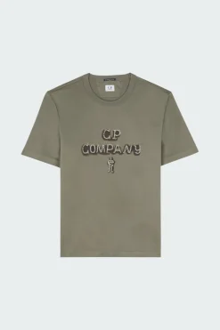 T-SHIRTS SHORT SLEEVE IN MERCERIZED JERSEY 30/2 TWISTED - T-shirt | Kaki