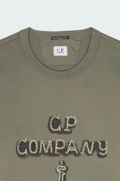 T-SHIRTS SHORT SLEEVE IN MERCERIZED JERSEY 30/2 TWISTED - T-shirt | Kaki