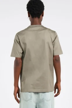 T-SHIRTS SHORT SLEEVE IN MERCERIZED JERSEY 30/2 TWISTED - T-shirt | Kaki