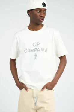 T-SHIRTS SHORT SLEEVE IN MERCERIZED JERSEY 30/2 TWISTED - T-shirt | Blanc