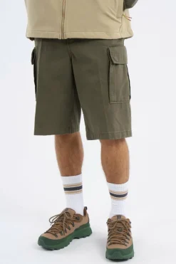 TWILL CARGO - Bermuda | Vert