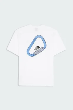 U EXPLORE CARABINER RELAXED S/S TEE - T-shirt | Blanc