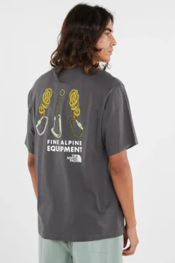 U EXPLORE GEAR RELAXED S/S TEE - T-shirt | Gris