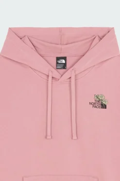 U FLOWER DOME RELAXED HD SWEATSHIRT - Hoodie | Rose