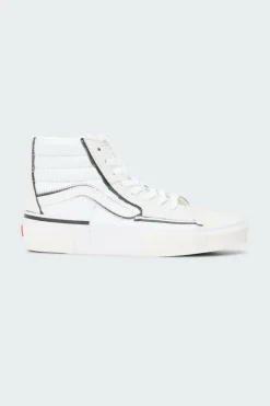 UA SK8-Hi Reconstruct True White - Baskets montantes | Blanc