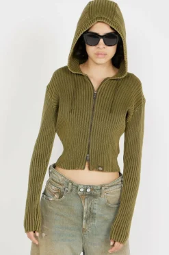 UNIONVILLE FZ HOODIE W - Gilet | Kaki