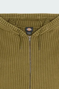 UNIONVILLE FZ HOODIE W - Gilet | Kaki