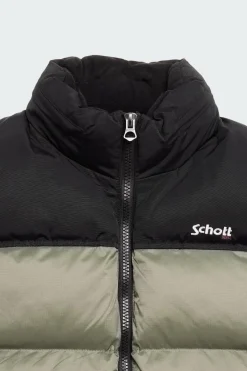 UTAHV - Doudoune col montant droite sans manches | Vert