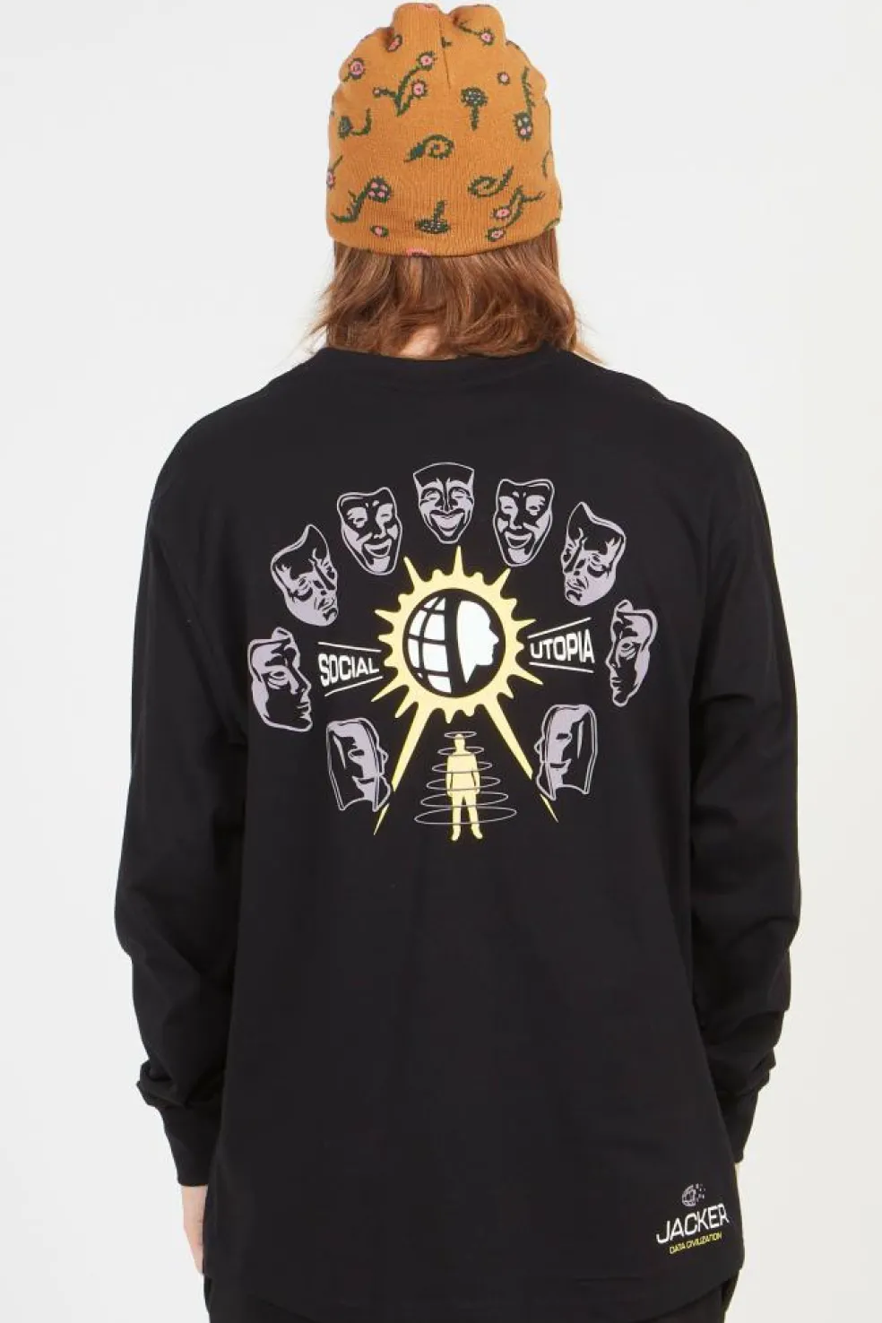 Utopia - t-shirt | Noir