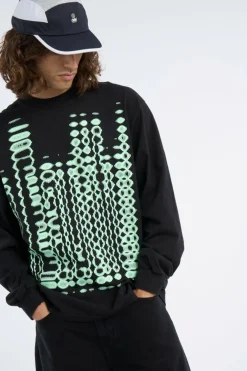 VAPOR LOGO LS SHIRT - T-shirt | Noir