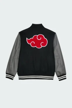 VARSITY AKATSUKI - Veste tealer x naruto | Noir