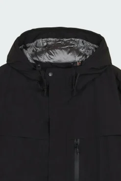 VESTE LONGUE - Parka | Noir
