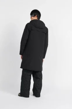 VESTE LONGUE - Parka | Noir
