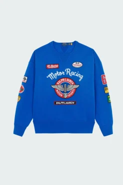 Vintage Fit Fleece Graphic Sweatshirt - Sweatshirt | Bleu