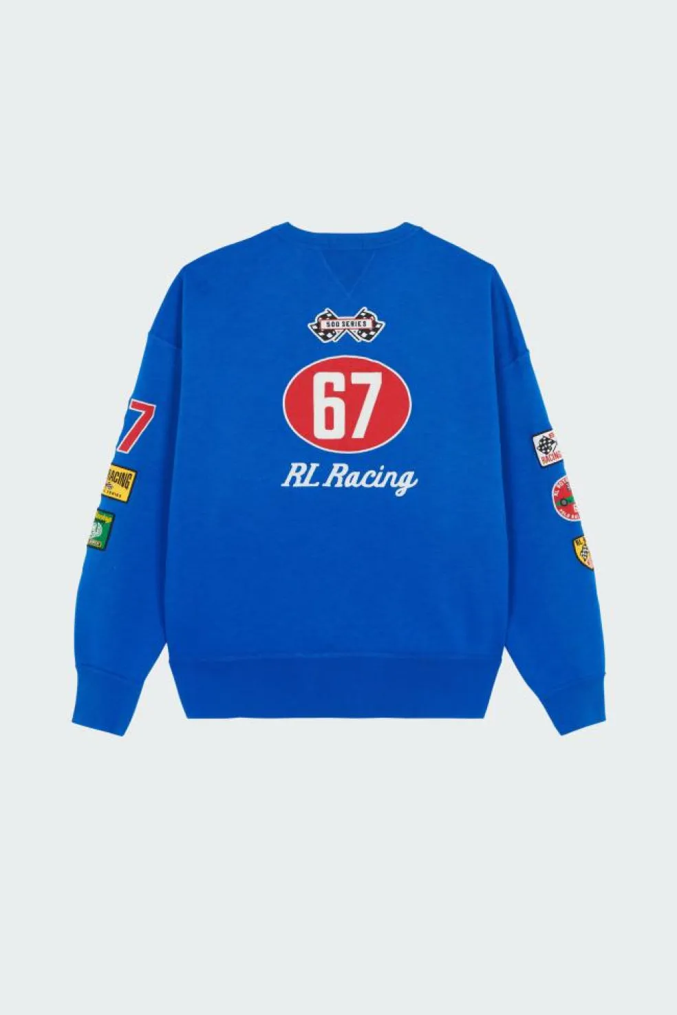 Vintage Fit Fleece Graphic Sweatshirt - Sweatshirt | Bleu