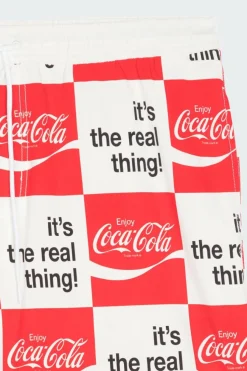 VOYAGE - Short de bain - Brixton x COCA COLA | Blanc