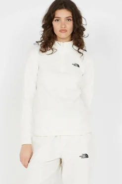 W 100 GLACIER 1/4 ZIP - EU - Polaire | Blanc