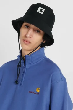 W' Ashley Bucket Hat - Bob | Noir