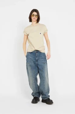 W' Brandon Double Knee - Jean | Bleu