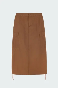 W' Cargo Skirt Long - Jupe | Marron