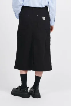 W' Double Knee Skirt - Jupe | Noir