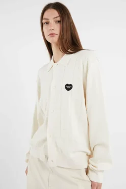 W' Drewe Cardigan - Chemise | Beige