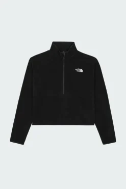 W GLACIER FLEECE 1/2 ZIP SHORT JACKET - Polaire | Noir