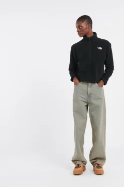 W GLACIER FLEECE 1/2 ZIP SHORT JACKET - Polaire | Noir