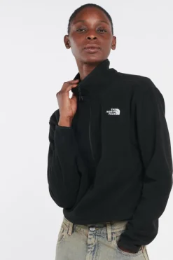 W GLACIER FLEECE 1/2 ZIP SHORT JACKET - Polaire | Noir