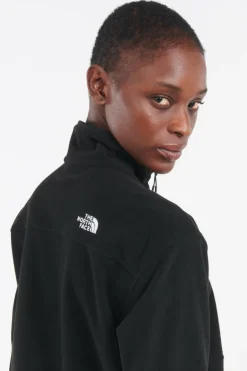 W GLACIER FLEECE 1/2 ZIP SHORT JACKET - Polaire | Noir